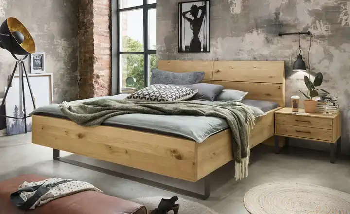 Sale Woodford Bettgestell teilmassiv Smilla