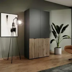 Drehtürenschrank mit Glastüren Preis Gesenkt