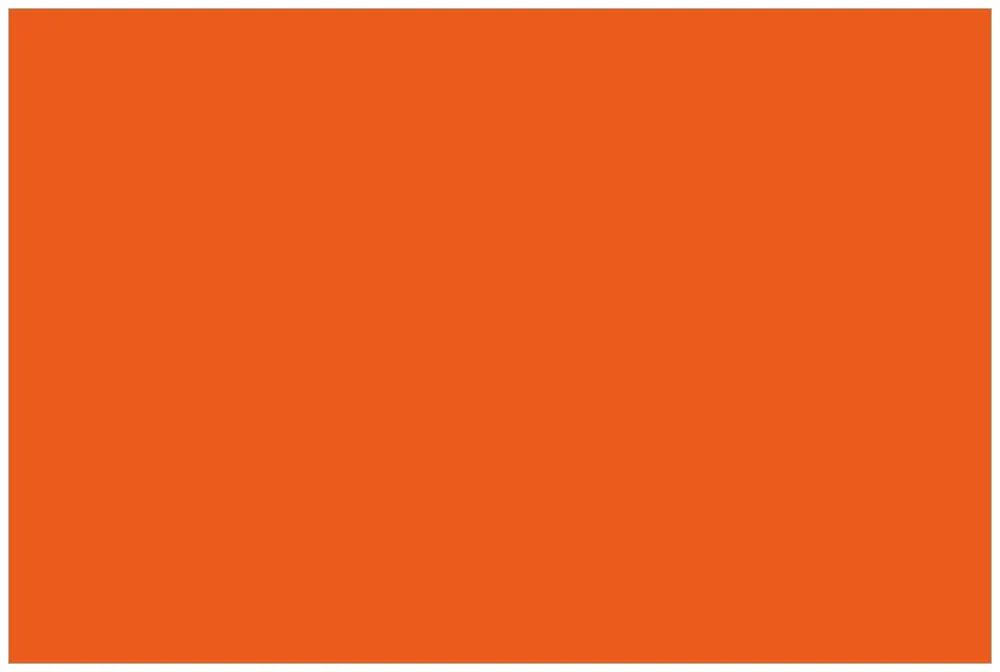 Wandbild aus Acryl Orange 80cm x 200cm Neue Kollektion