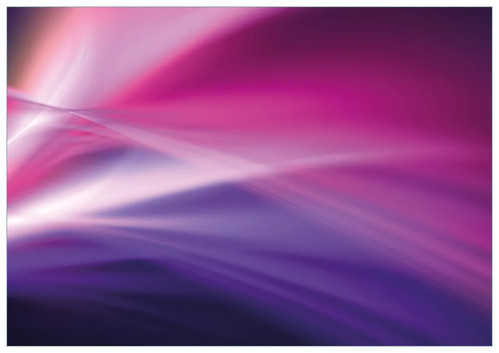 Beliebt Glasbild Abstrakte Formen und Linien in pink lila 50 x 50 cm