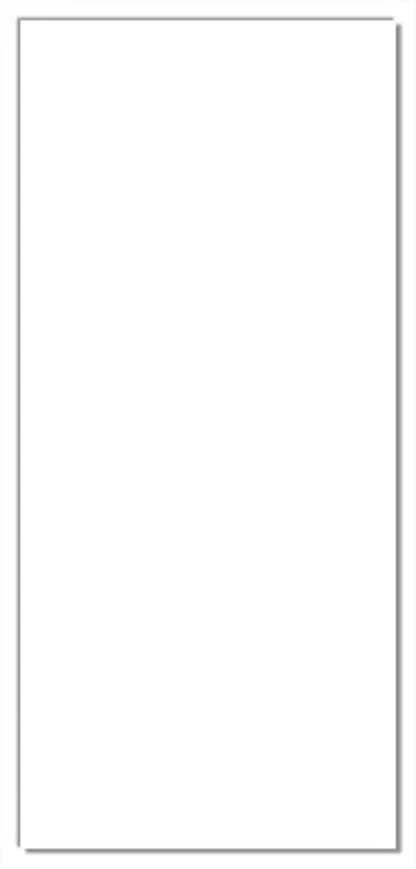 Selbstklebende Türtapete Weiß selbstklebende Folie, 100 x 220 cm Preisreduziert