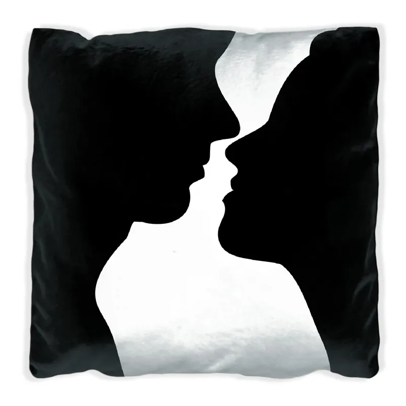 Neue Kollektion Kissen Mann und Frau 30 x 30 cm, Foto