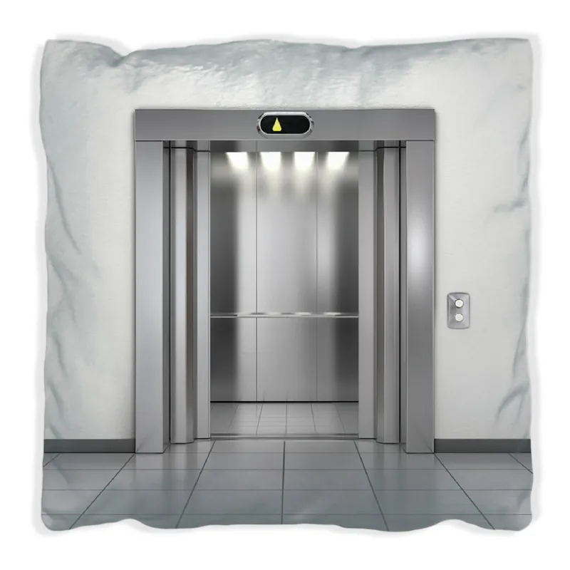 Direkt Vom Hersteller Kissen Fahrstuhl 60 x 60 cm, weiß