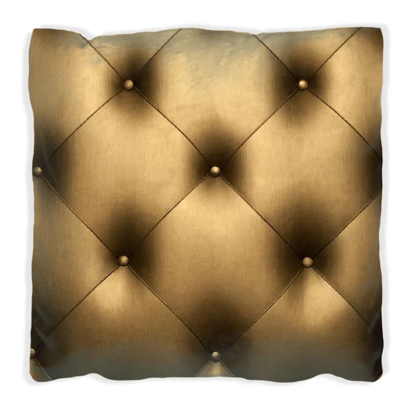 Kissen Goldene Ledertür 30 x 30 cm, Foto Super-Preis