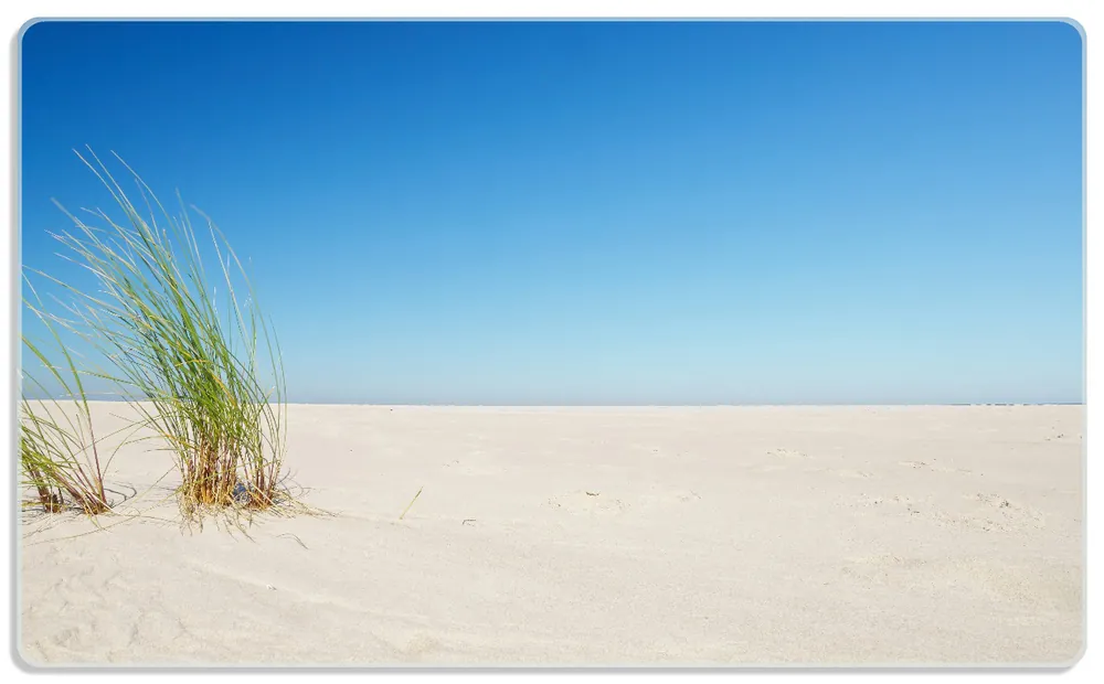 Frühstücksbrettchen Sandstrand unter blauem Himmel 2 Stück Bestseller