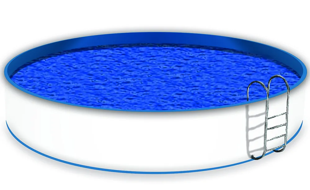 Sofort Bestellen Poolverkleidung Weiß 1,0 m x 15 m, ohne Ösen