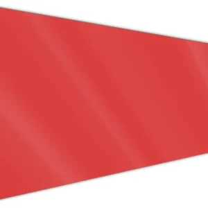 Top-Seller Küchenrückwand Rot aus Glas, 90 x 60 cm