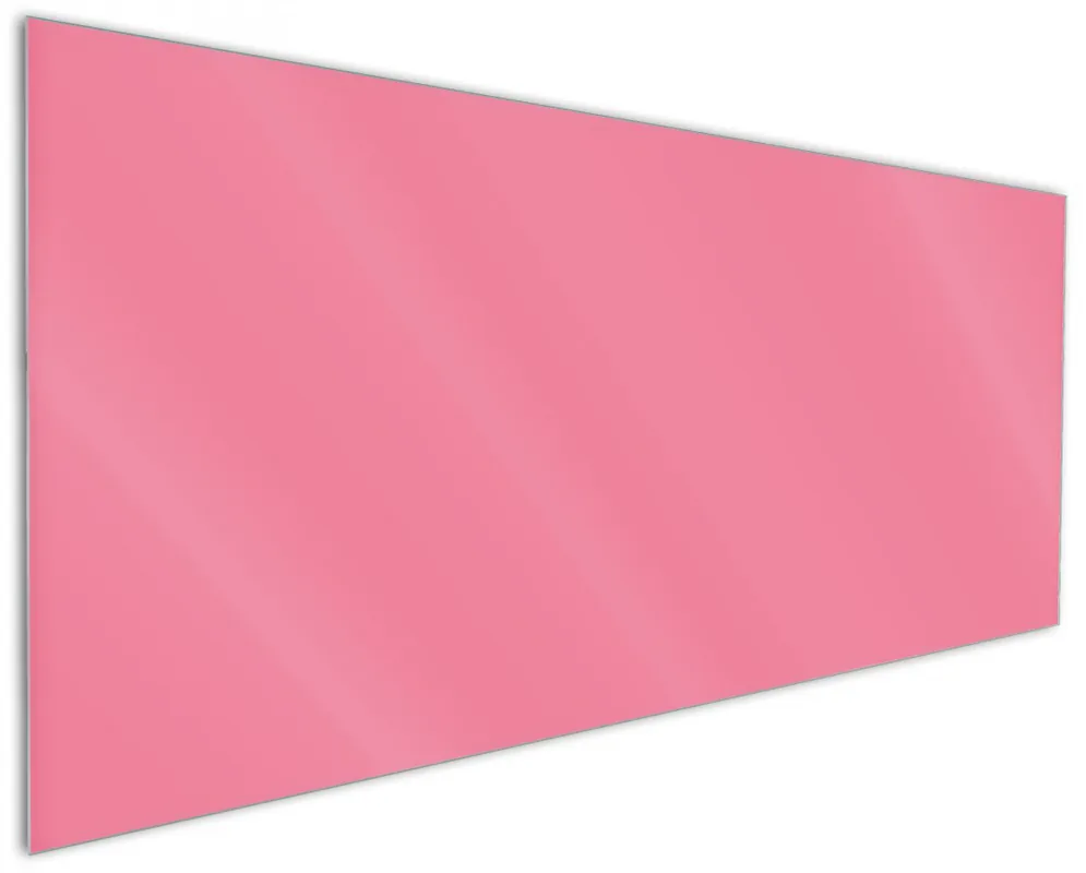 Küchenrückwand Pastellrot aus Glas, 90 x 60 cm Heißes Angebot