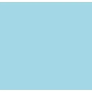 Begrenztes Angebot Küchenrückwand Pastellblau aus Glas, 250 x 50 cm (2-teilig)