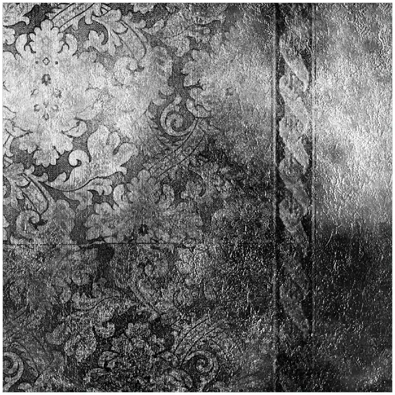 Selbstklebende Möbelfolie Schnörkelmuster in grau 60 x 60 cm Sonderangebot