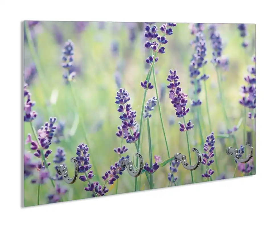 Schlüsselbrett Lila Blumenfreude - Violette Pflanzen auf der Wiese Top-Angebot