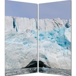 Angebot Duschrückwand Gletscher im arktischen Meer 180 x 200 cm, 2-teilig