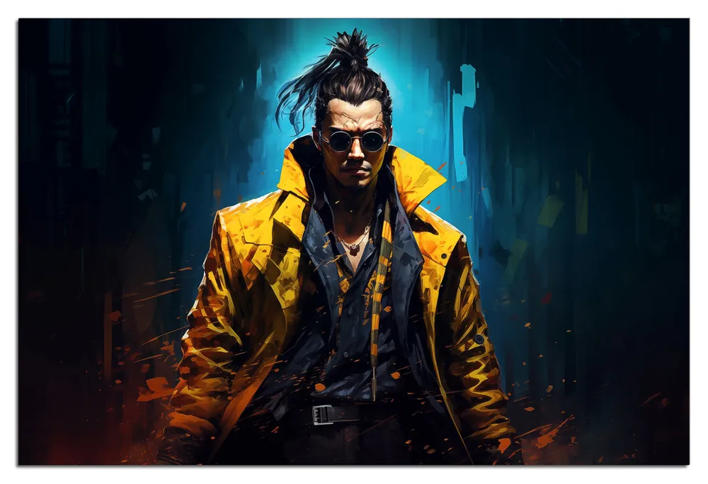 Selbstklebendes Poster Kämpfer der Nacht 61 x 91,5 cm Jetzt Kaufen