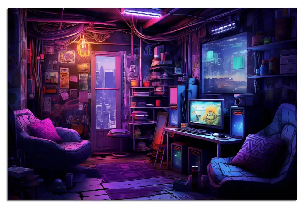 Sonderaktion Selbstklebendes Poster Spielhöhle 100 x 150 cm
