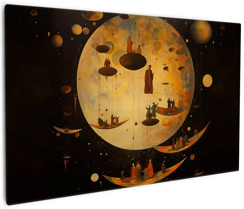 Leinwandbild Mondtheater 60 x 90 cm Zertifiziert