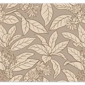 Beliebt Teppich Florales Muster 50 x 70 cm