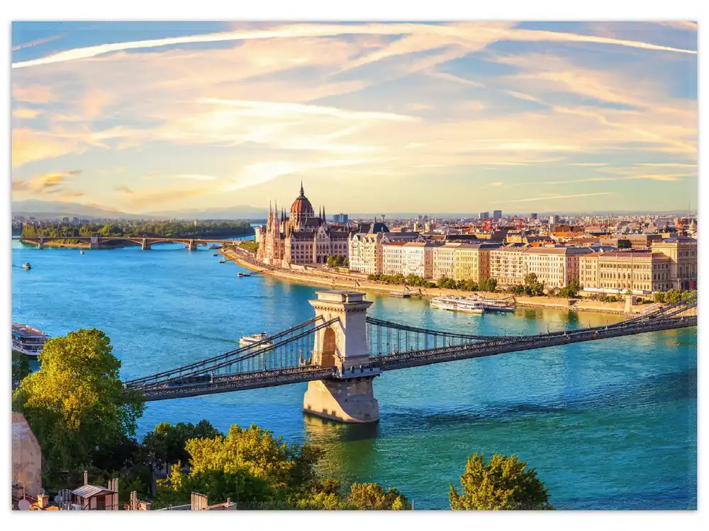 Solange Der Vorrat Reicht Teppich Metropole an der Donau 50 x 70 cm