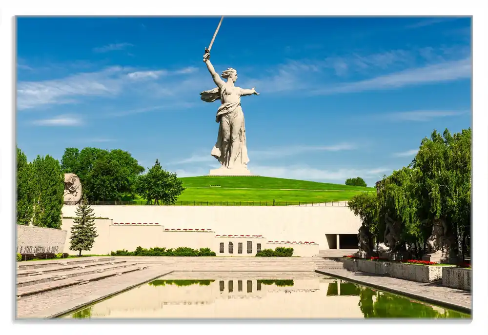 Gratis Versand Frühstücksbrettchen Monument der Entschlossenheit 6 Sück