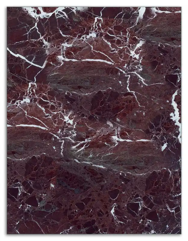 Super-Preis Herdabdeckplatte Roter Marmor-Optik Breite 60 cm x Höhe 52 cm. 1-teilig, 5 mm hohe Noppen