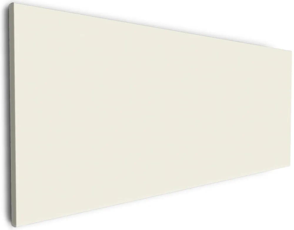 Rabatt Leinwandbild Beige 80 x 200 cm