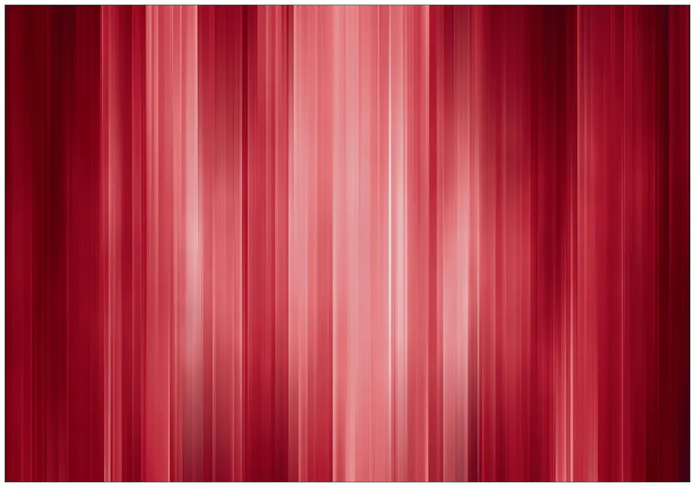 Vliestapete Rot und schwarz gestreift - Abstraktes Streifenmuster 200 x 140 cm Heißes Angebot
