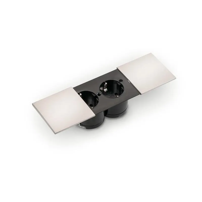 Sonderangebot Naber Due Doppelsteckdose (Einbau-Steckdosen-Element)