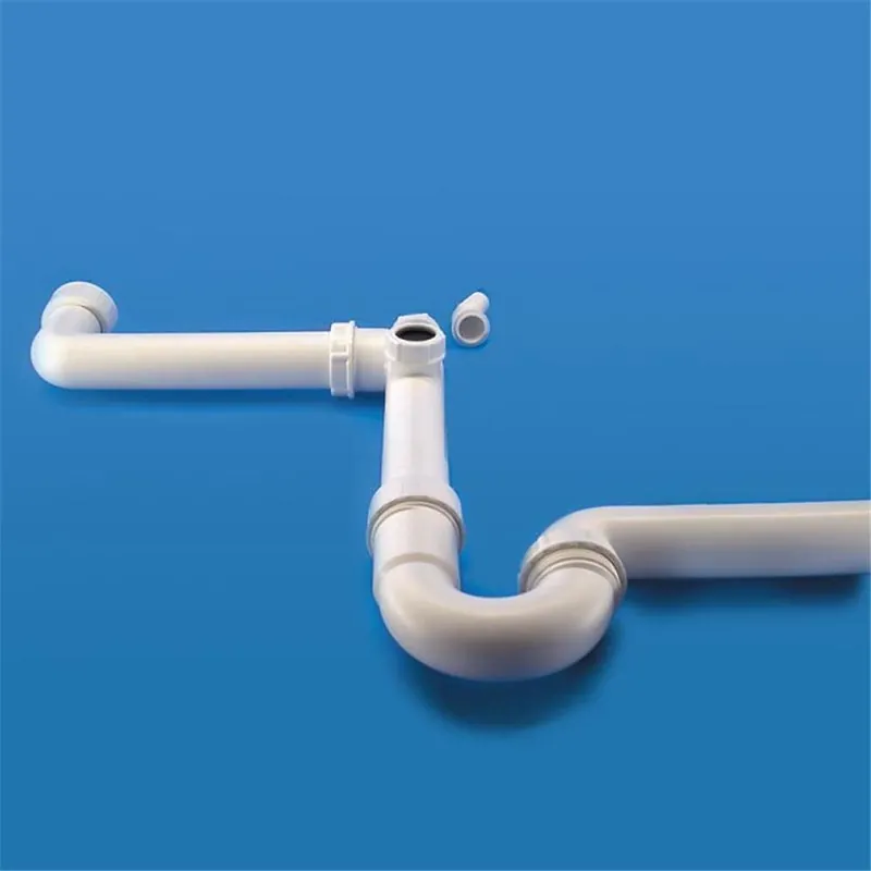 Saisonangebot Set Raumspar-Siphon / Geruchverschluss 1 1/2" x 40 mm, mit 2 Geräteanschlüssen