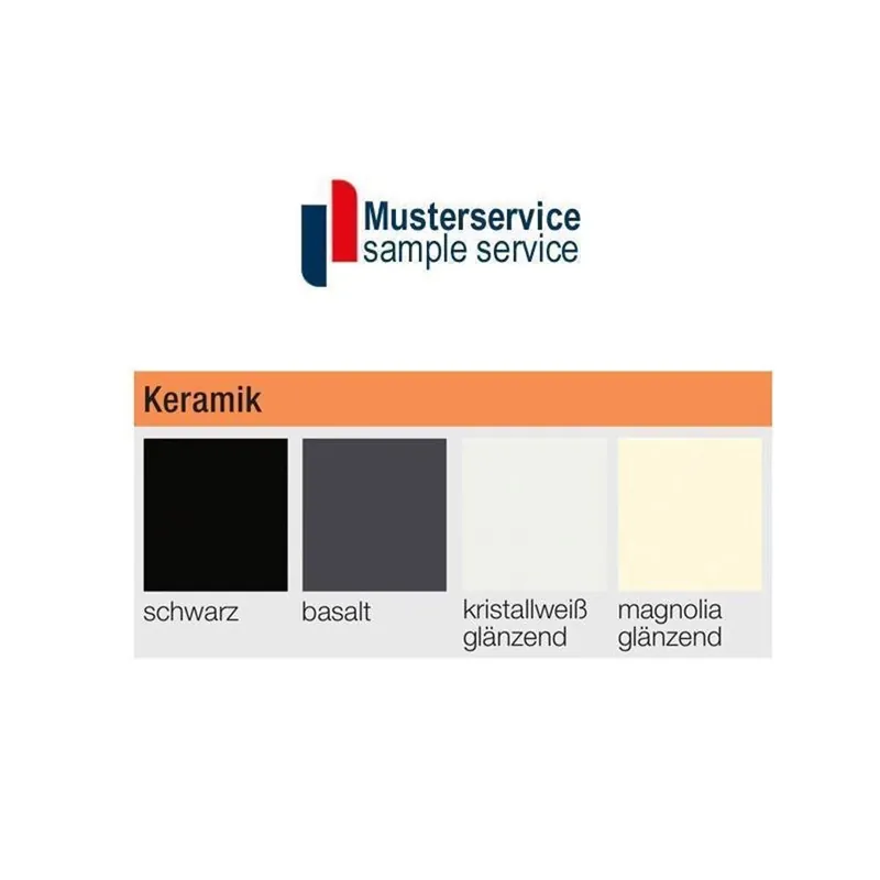 Preisreduziert Farbmuster für Blanco Keramik Spülen