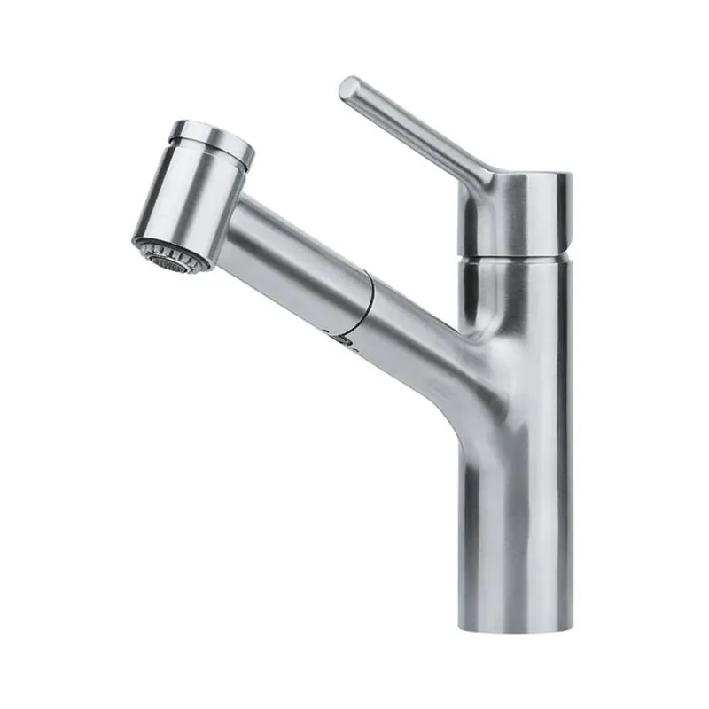 Top-Angebot Franke Küchenarmatur Taros Neo mit ausziehbarer Schlauchbrause Edelstahl