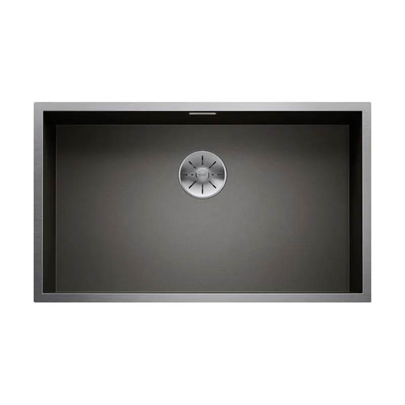 BLANCO Unterbaubecken ZEROX 700-U Edelstahl Dark Steel Rabatt