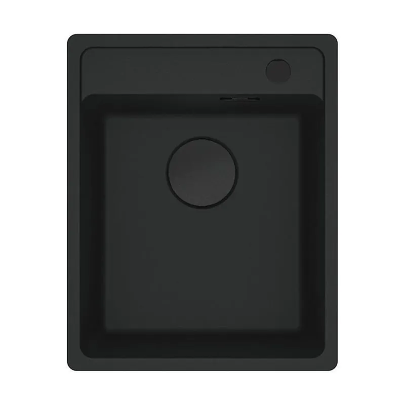 Franke Einbaubecken Maris MRG 610-37 A Fragranit Black Matt - Black Collection Nur Für Kurze Zeit