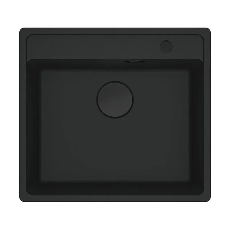 Franke Einbaubecken Maris MRG 610-52 A Fragranit Black Matt - Black Collection Kostenloser Versand