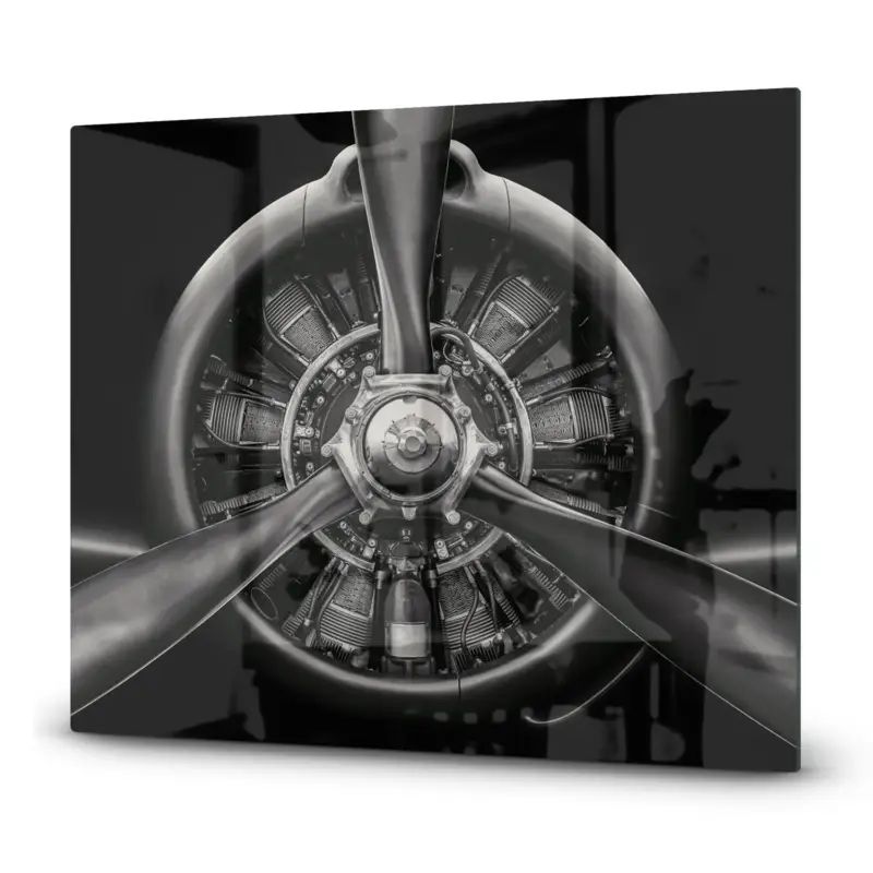 Herdabdeckplatte Flugzeug-Radialmotor 60x52 Super-Preis