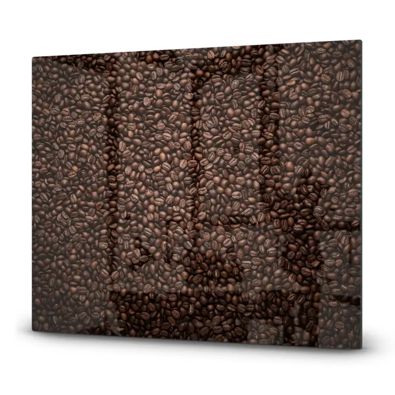 Herdabdeckplatte Kaffeebohnen 60x52 Abverkauf