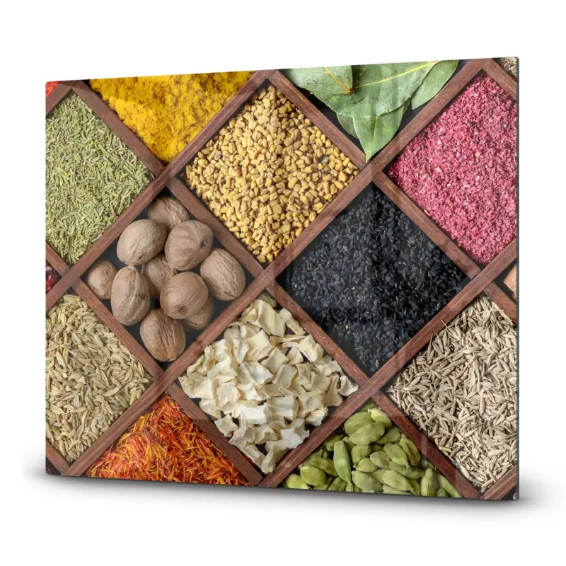 Neue Kollektion Herdabdeckplatte Gewürze-Mosaik 60x52