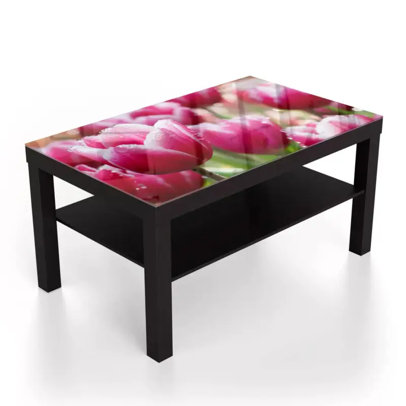 Couchtische 90x55 Nasse Tulpen Schwarz Must-Have